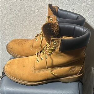 Timberland Men's Tan Leather Boots